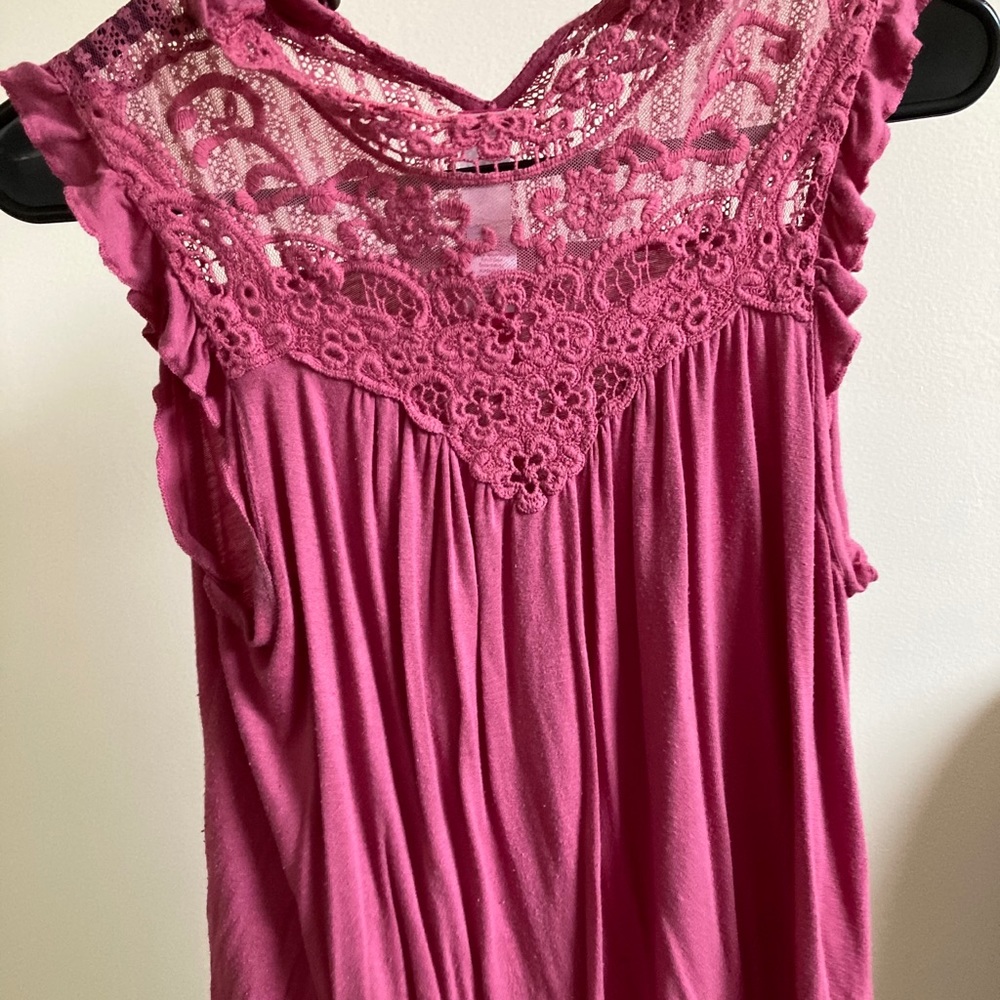 Lacey top